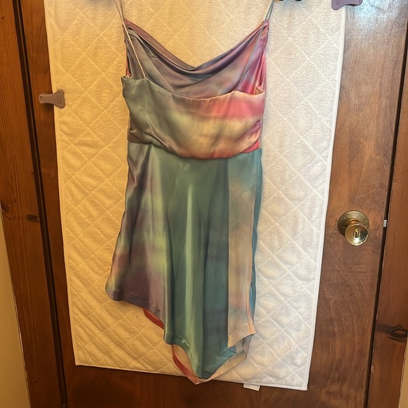 Retrofete Auris Silk Mini Dress - Picture 6 of 7